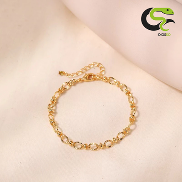 18k Gold Filled Chain Bracelet